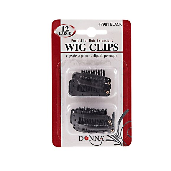 Wig Clips (6 packs of 12 clips) - Picture 2 of 2